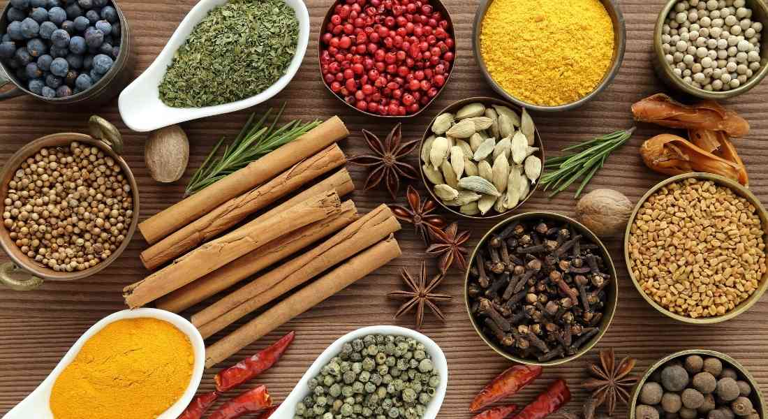 Colourful Herbs and Spices